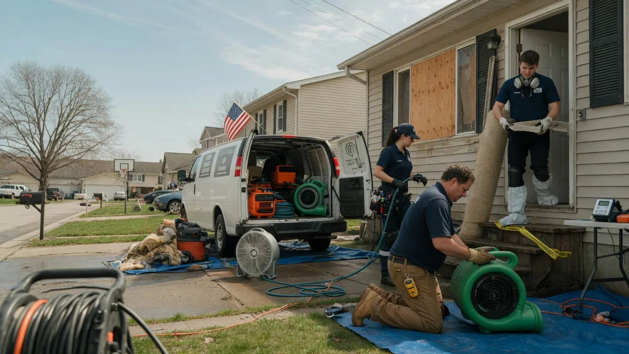 Water Damage Restoration in Minnesota near me